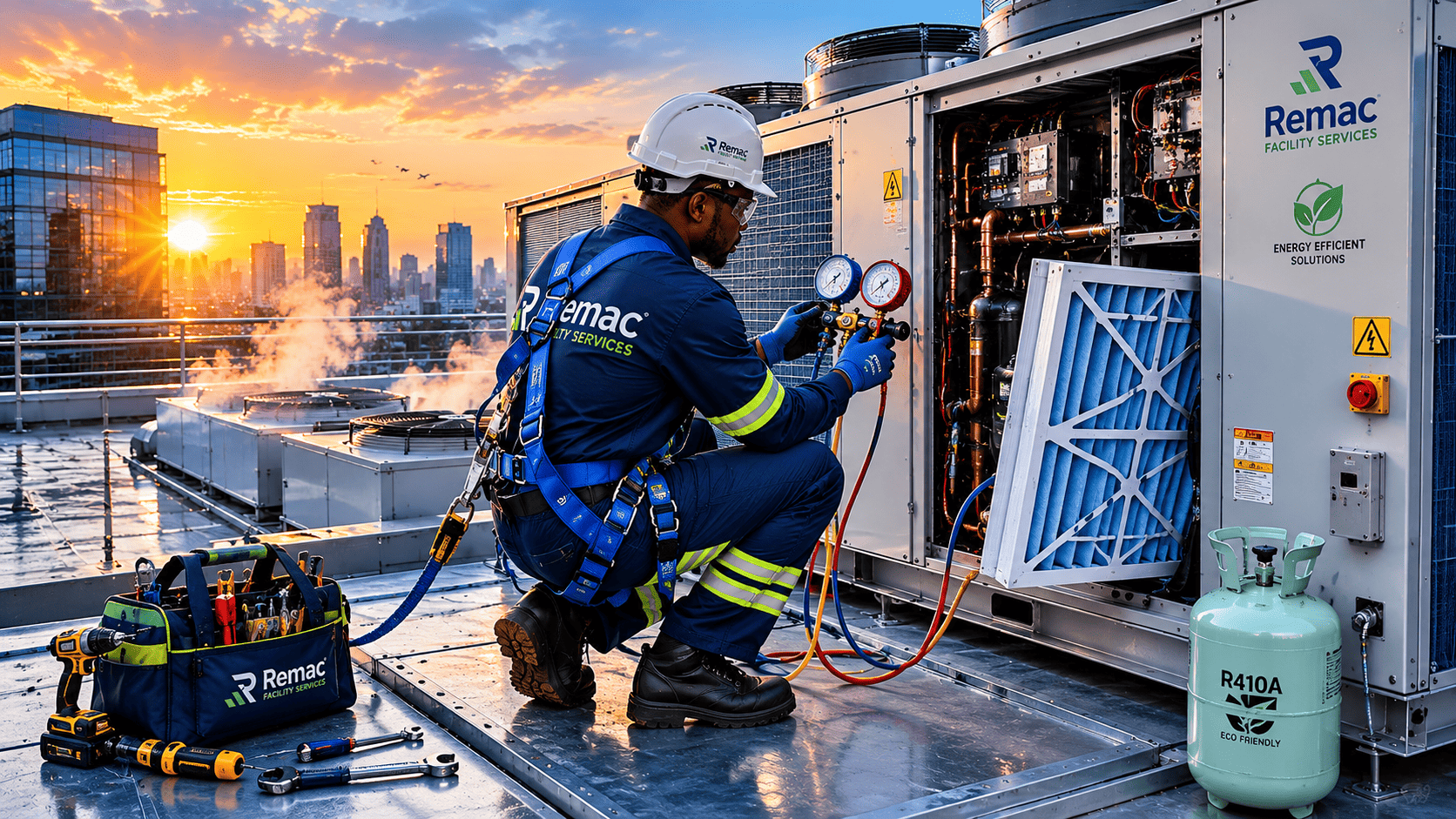 HVAC Maintenance services provided by Remarc Limited in Kenya, Tanzania, Uganda, and Rwanda